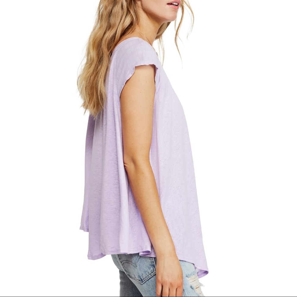 Free People Keep it Casual Tee - Picture 3 of 7